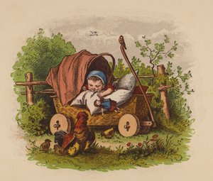 Baby in kinderwagen door Oskar Pletsch