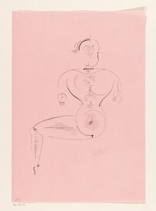 Zittende figuur