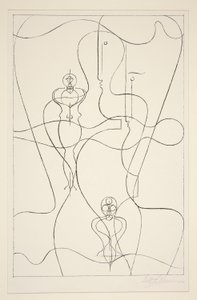 Abstractie door Oskar Schlemmer