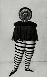 Van Het podium bij het Bauhaus Die Bühne im Bauhaus, 1925 door Oskar Schlemmer