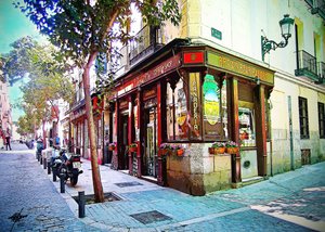 Het charmante Madrid Corner Café