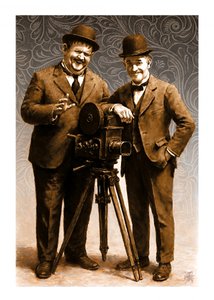 Klassiek komisch duo door Osvaldo Russo