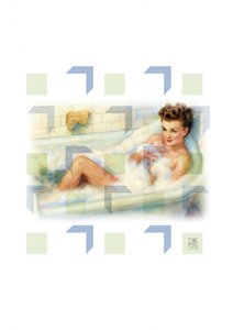 Ontspannend bubbelbad door Osvaldo Russo