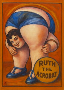 Ruth de Acrobaat door Osvaldo Russo