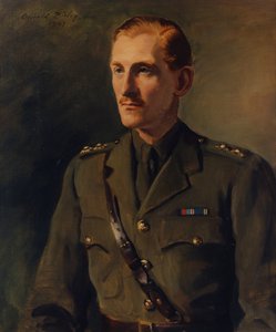 Portret van de 9e hertog van Northumberland door Oswald Hornby Joseph Birley