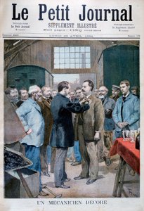 Decoratie van een monteur, 1894