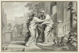 De Visitatie door Ottmar Elliger the Younger