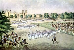 Beoordeling van het 7e regiment, Washington Square, New York