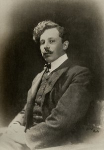 Portret van de Franse schilder Abel Faivre ( 1867 door Otto