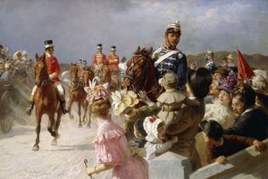 De koning komt, 1898 door Otto Bache