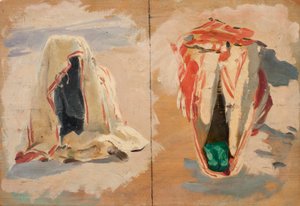 Draperiestudies uit Tunis