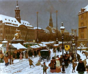 Striezelmarkt op de Neustädter Markt