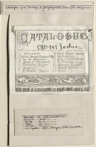 Catalogus van mijn schilderijen bij J. W. Sargents, Cleveland, 17 december 1877, 1877