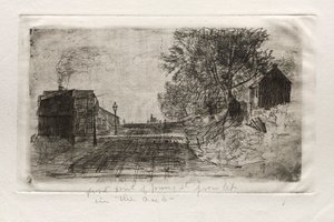 Lentestraat door Otto H. Bacher