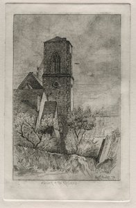 Toren van het klokkenspel door Otto H. Bacher
