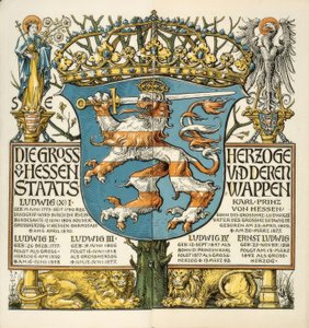 De Groothertogen van Hessen en hun Staatswapen