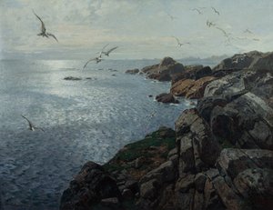 De buitenste rots, München door Otto Ludvig Sinding