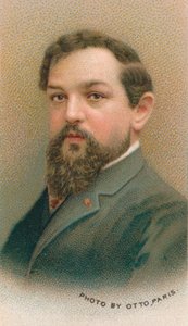 Claude Debussy 1862-1918 Franse componist, 1911 door Otto Paris