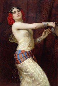 Een Damasceense Danseres door Otto Pilny