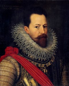 Portret van de condottiere Alexander Farnese, hertog van Parma