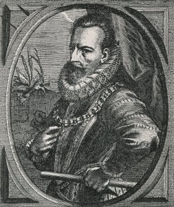 Portret van de condottiere Alexander Farnese, hertog van Parma, gouverneur van de Lage Landen, naar Otto van Veen (gravure)