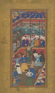 Dansende Derwisjen door Ottoman School