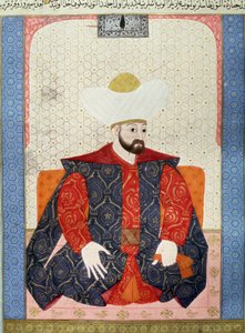 Portret van Ottomaanse sultan Murad I (1326-1389) door Ottoman School
