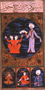SUF.TURE 242 f.12v Tweelingen door Ottoman School
