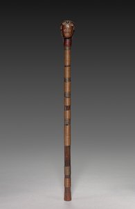 Scepter door Ovimbundu people, Angola, Central Africa, Africa, late 19th or early 20th century