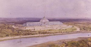 Ontwerp voor een Geprojecteerde Tentoonstelling in St. Cloud, Parijs