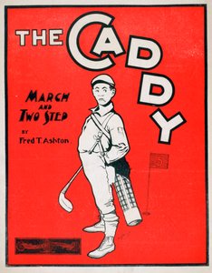 De caddy, bladmuziekomslag, 1900