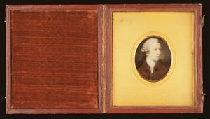 Sir Joshua Reynolds (1723-92) door Ozias Humphry