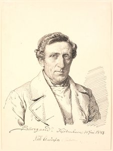 Portret van Niels Andersen in Forballe door P.C. Skovgaard