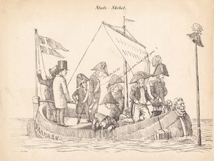 Het staatschip door P.C. Skovgaard