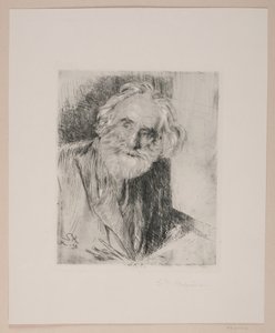 Portret van Vilhelm Kyhn door Peder Severin Krøyer