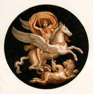 Bellerophon doodt de Chimera