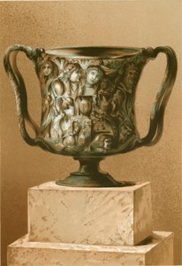 Beker bewerkt in oosterse sardonyx