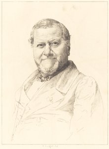Portret van een man door P. le Robert