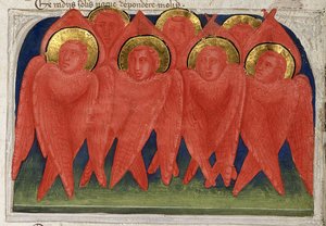 Serafijnen Uit Regia Carmina door Convenevole da Prato