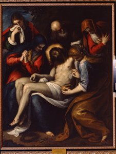 Pieta door Palma Il  Giovane