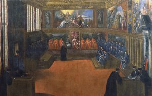 De Doge van Venetië bezoekt de Heilige Stoel