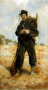 Militaire uniformen, collectie van 5
