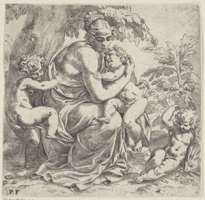 Liefde (Caritas) door Paolo Farinati