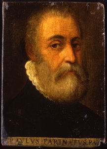 Portret van de kunstenaar door Paolo Farinati