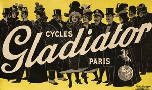 Cycles Gladiator, ca. 1900 door Paolo Henri