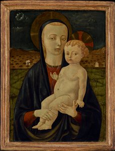 Madonna met Kind door Paolo Uccello