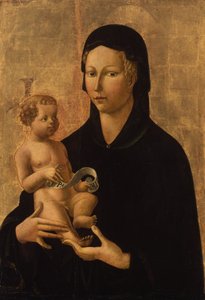 De Maagd en het Kind door Paolo Uccello