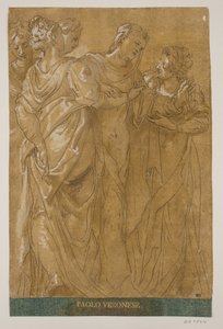 Vijf vrouwen door Paolo Veronese