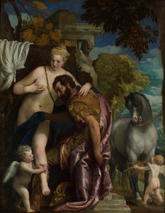 Mars en Venus Verenigd door Liefde door Paolo Veronese