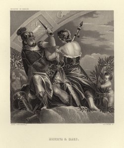 Minerva en Mars door Paolo Veronese